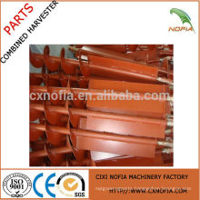 helical blade cold rolling mill for combine harvester